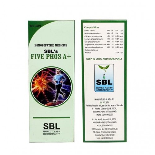 SBL Five Phos A+ (115ml) : Five Phos A+ Nerve Tonic