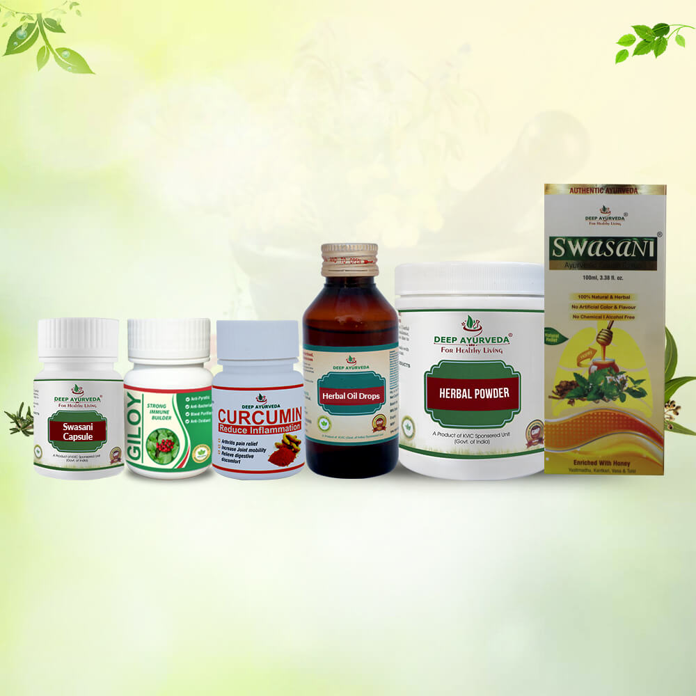 Buy Ayurvedic Asthma Herbal Treatment For 15 Days Shophealthy In