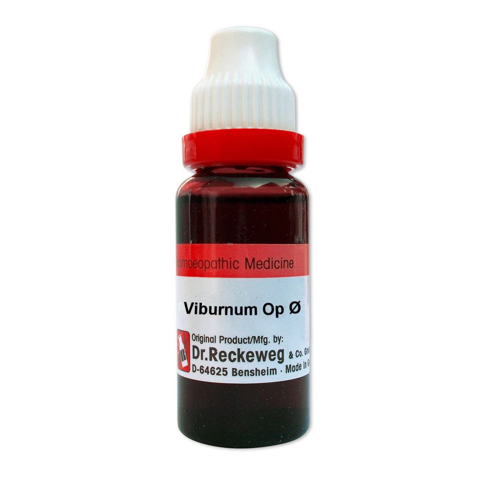 Buy Dr Reckeweg Viburnum Opulus 1x Q Mother Tincture Shophealthy In