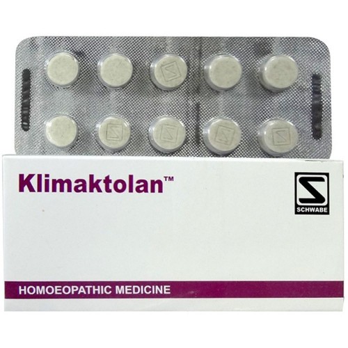 Willmar Schwabe India Klimaktolan Tablets 40tab Menopausal Symptoms Hot Flushes Useful In Depression Mood Swings Sleep Disorders