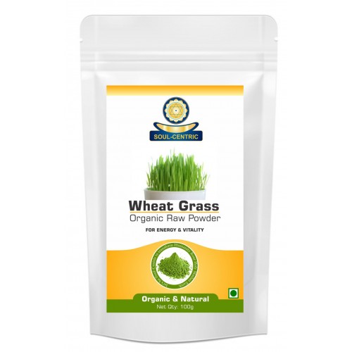 Organic Wheat Grass Powder For Increasing Blood Count, And All Round Health 100g
