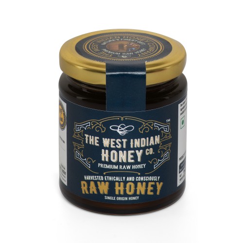 The West India Honey (250g) : 100% Raw Unprocessed Honey 250 Grams