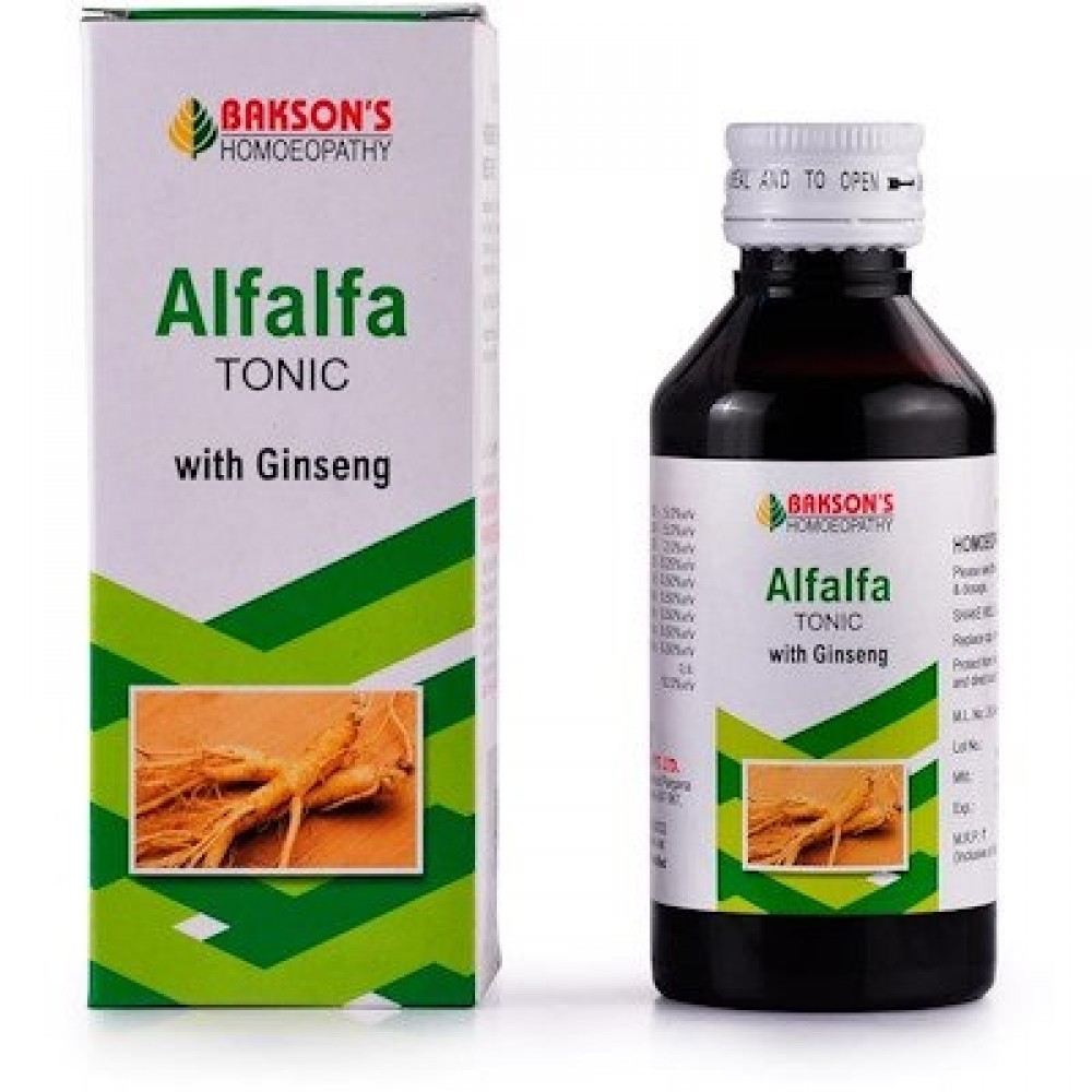 Buy Bakson Alfalfa Tonic With Ginseng Shophealthy In