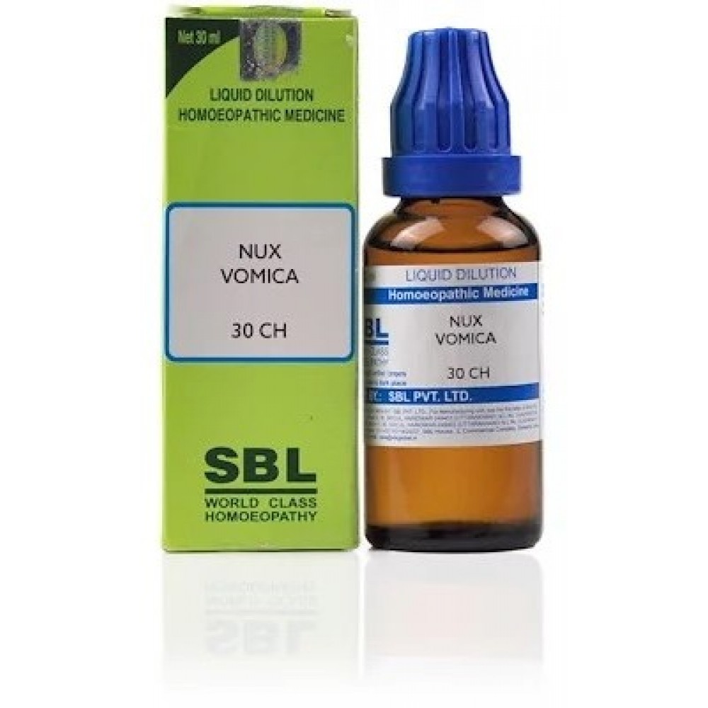 SBL Nux Vomica 30 CH (30ml) uses, benefits, price, dosage ...