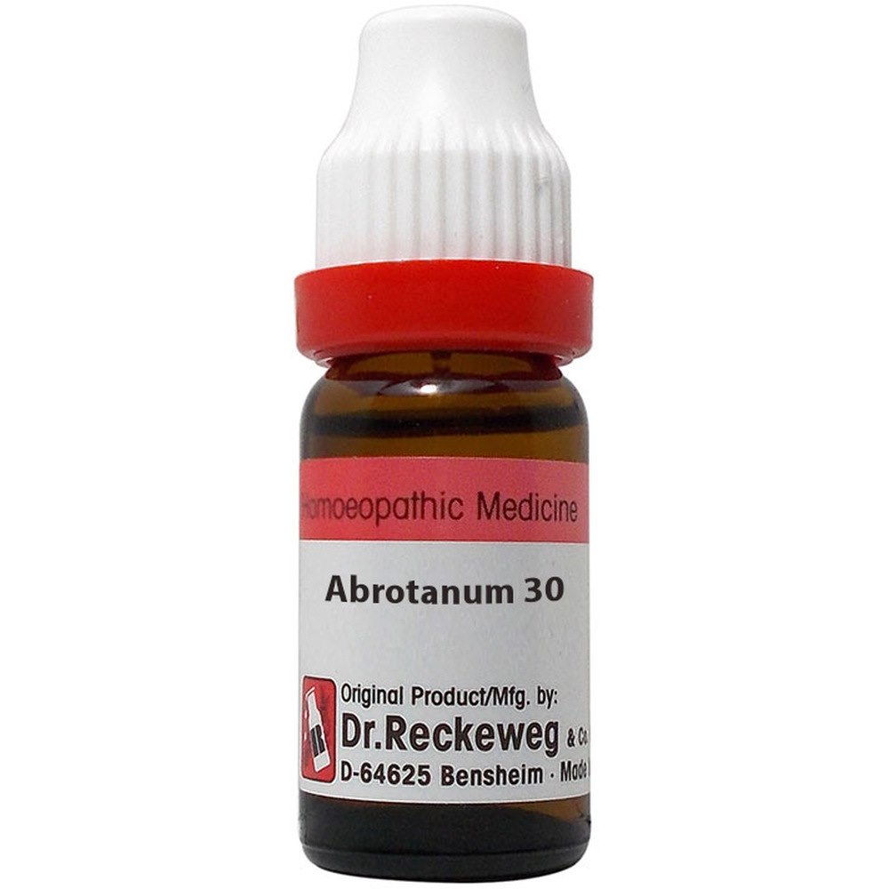 Dr. Reckeweg Abrotanum 30 CH (11ml) : For Boils, Fits, Gout, Piles