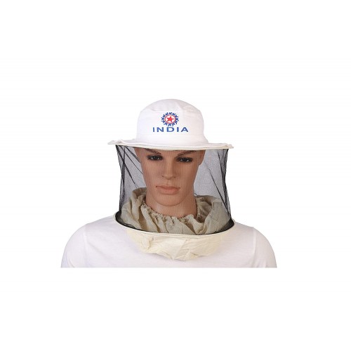 Indigenous Honey Bee Cap 1Quantity  : Honeybee Cap Bee Veil For The Protection Of Face From A Honey Bee Sting