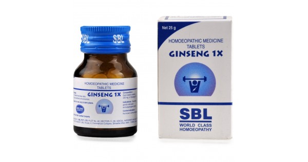 sbl ginseng 1x 25g relieves stress boost energy acts well i 8097
