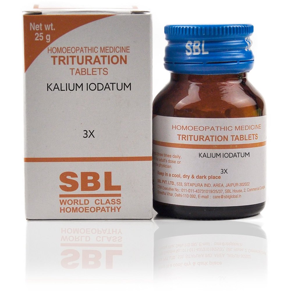 Buy Sbl Kalium Iodatum 3x 25g Trituration Tablets Shophealthy In