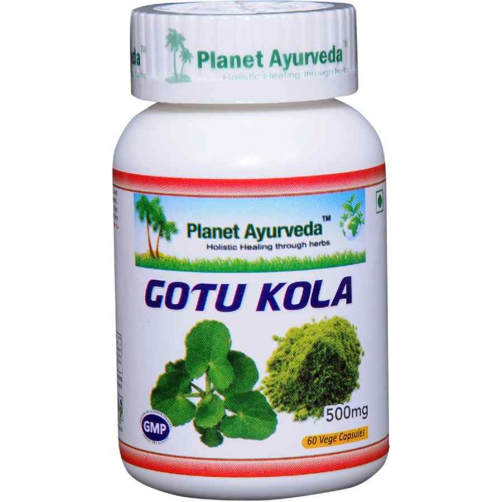 Planet Ayurveda S Gotu Kola Capsules Uses Benefits Price Dosage Disadvantages