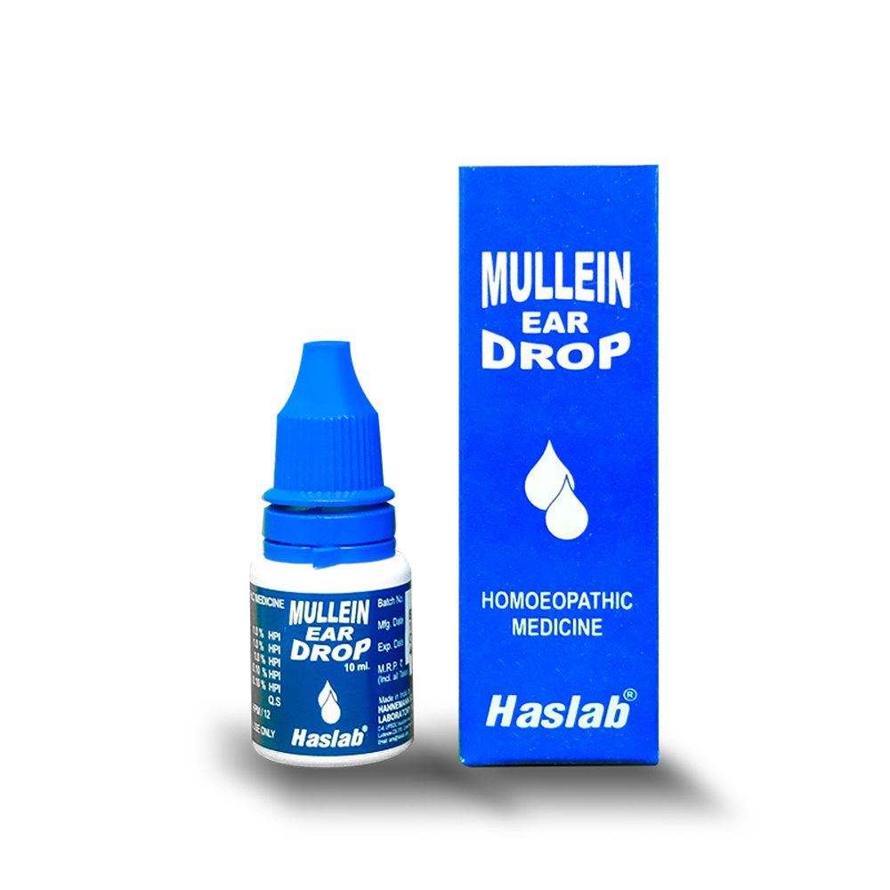 Haslab Mullein Ear Drops 10ml uses, benefits, price, dosage