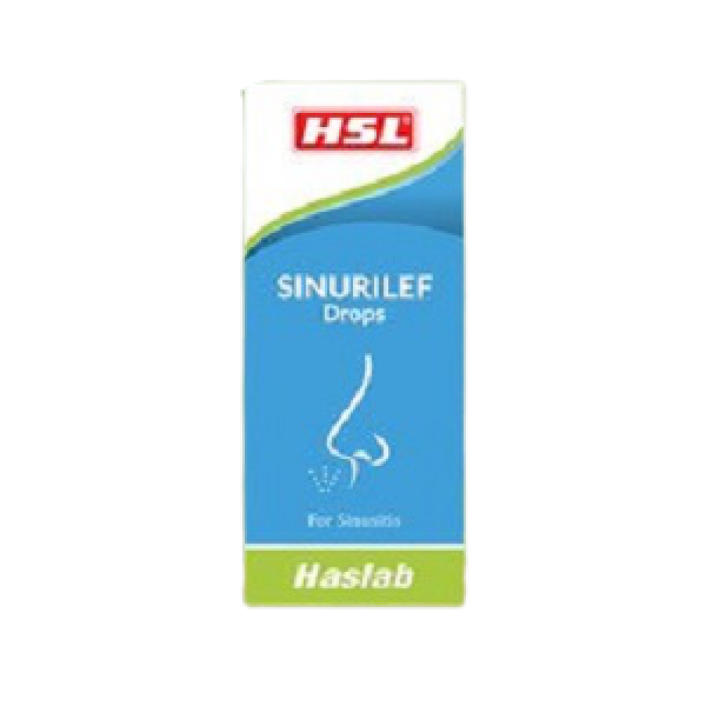 Haslab Sinurilef Drops - Sinusitis uses, benefits, price, dosage ...