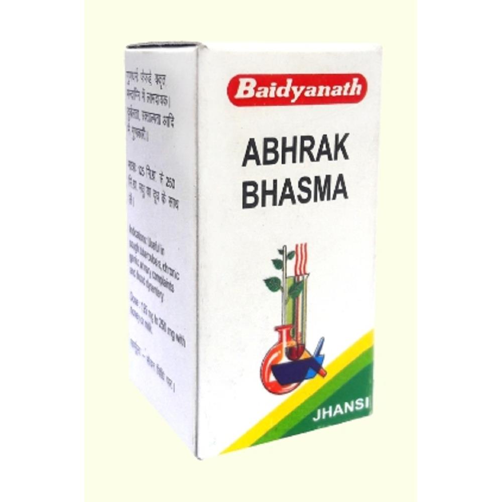 Baidyanath Abhrak Bhasm (5g) : Respiratory Problems, Diabetes, Tb ...