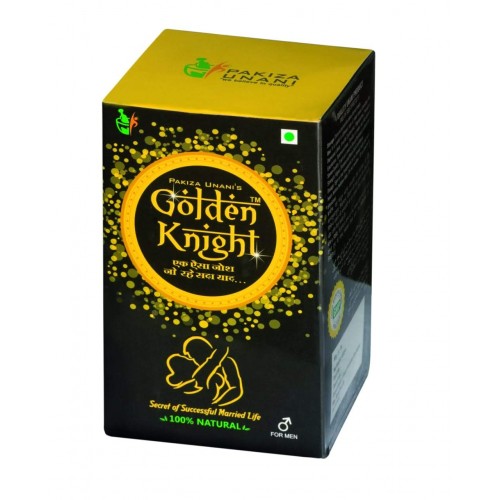 Pakiza Unani Golden Knight (400g) Restores Energy And Improves Vitality, Physical Strength And Stamina In Men