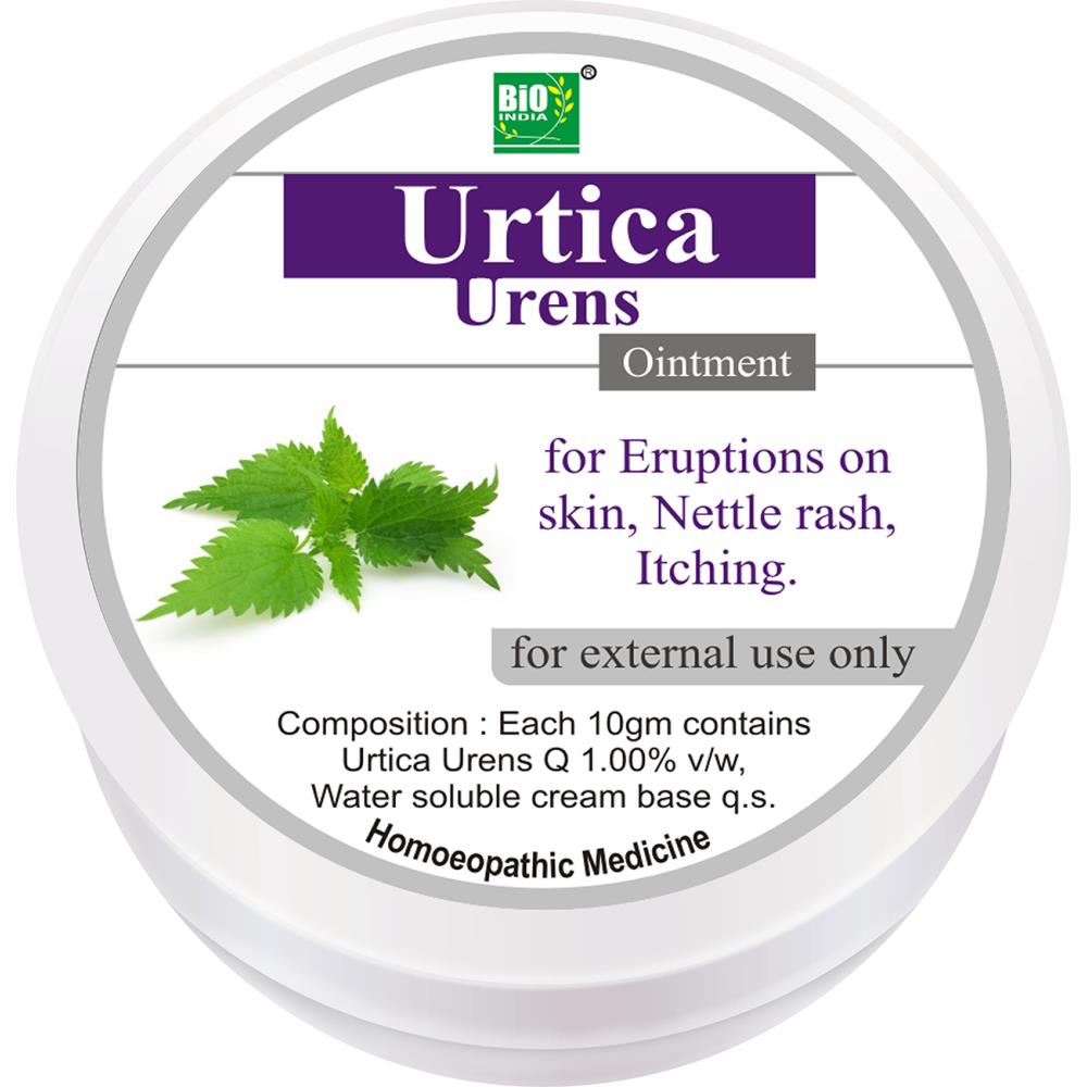 Bio India Urtica Urens (30g) : For Skin Eruptions, Rash, Itching, red