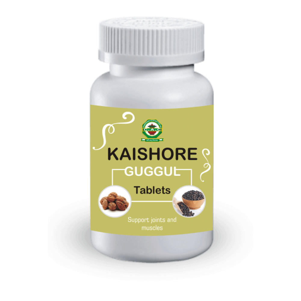 Chandigarh Ayurved Centre Kaishore Guggul Tablets (14 Tabs) uses ...