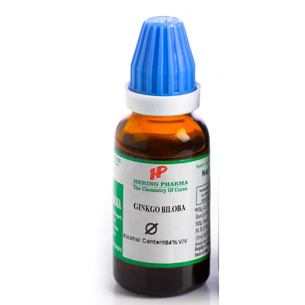 Hering Pharma Ginkgo Biloba Mother Tincture Q 30ml uses, benefits