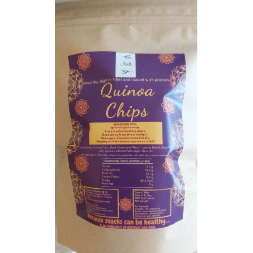 Asili’s Quinoa Chips (100g) : quinoa