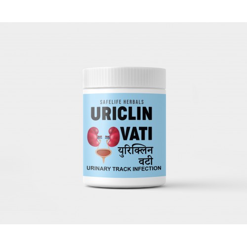 Safelife Herbals Uriclin Vati Tablets (40 Tabs) : ( Effective In Urinary Problems) 