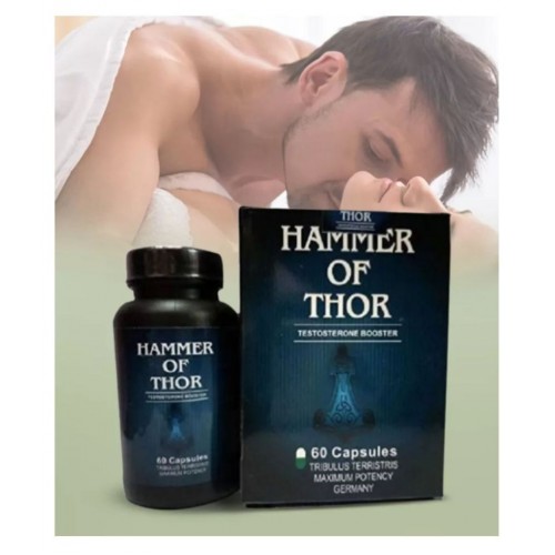 Hammer Of Thor  Capsules (60 Caps) : Made In Germany ,Male Supplement